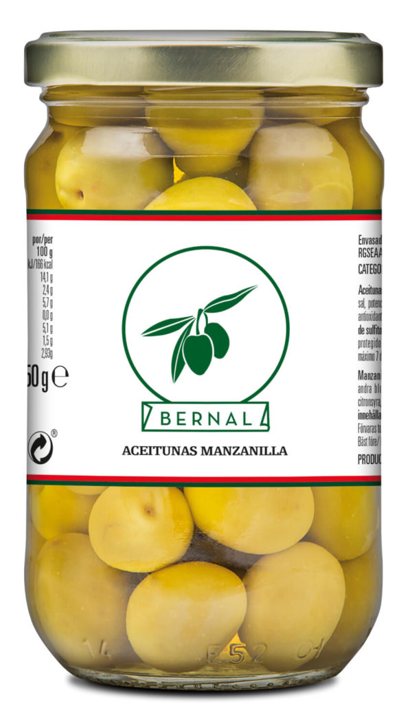 Olives Manzanilla avec Noyaux