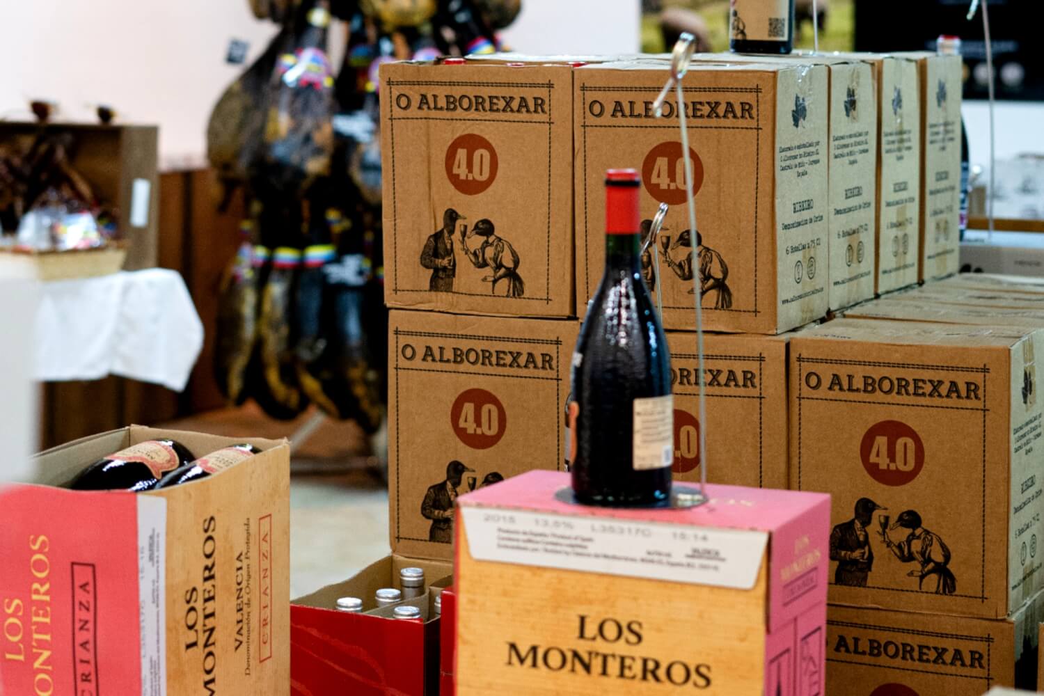 Cave à vins espagnols